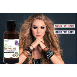 Organic Coconut Oil With Lavender 50ML, 2 image