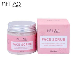 Melao face scrub 60gm moisturizing facial Exfoliant