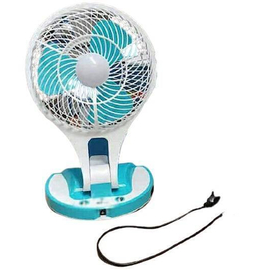 Rechargeable Fan With LED Light