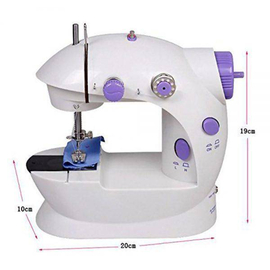 Electric Hand Sewing Machine - White and Purple