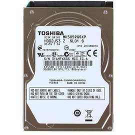 Toshiba 500GB Hard Disk For Laptop