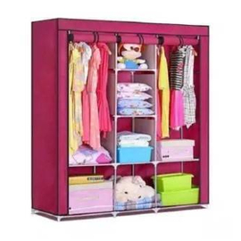 Wardrobe Cloth Storage Organizer-Pink