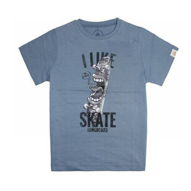 Yale Blue Print Boys T-Shirt