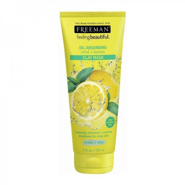 Freeman Oil Absorbing Mint And Lemon Clay Mask