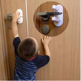 Door Lever Lock (2 Pack) Child Proof Door, 2 image