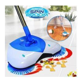 Hurricane Spin Broom Triple Brush Technology Cordless Sweeper Cleaning