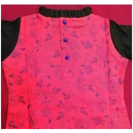 Girls Tops-Red(1-4Y), 3 image