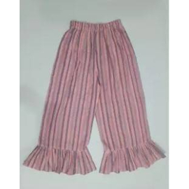 Stripe Cotton Plazzo-Pink(11-14Y)