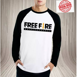Free Fire Full Sleeve Cotton T-shirt