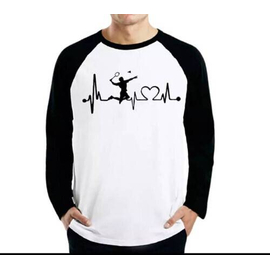 Heart Print Full Sleeve Cotton T-shirt
