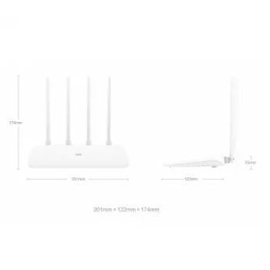 Mi WiFi Router 4A AC1200 Dual Band-1167 Mbps Gigabit Version, 3 image