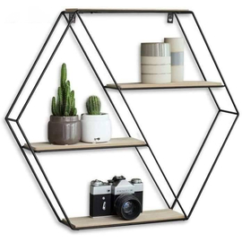 Exclusive Quality Metal Racks- Hexagon Shape