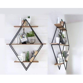 Exclusive Quality Metal Racks- Rhombus Shape