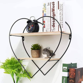 Exclusive Quality Metal Racks- Love Shape