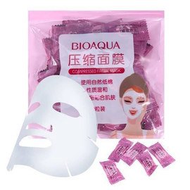 BIOAQUA Compressed Facial Mask 50 Pieces