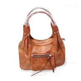 Brown Fashionable PU Leather Bag For Women