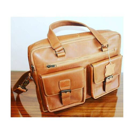 Brown Official Leather Bag For Men