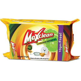 Maxclean Antibacterial Dishwash Bar (100+10)gm