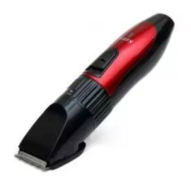 KM 730 Rechargeable Hair Trimmer - Red & Black, 3 image