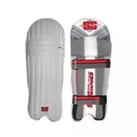 Cricket Batting Leg Guard - White, 2 image