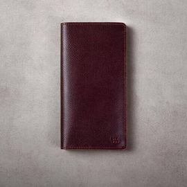 Original Leather Long Wallet LW1 Wine Red