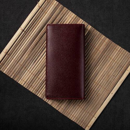 Original Leather Long Wallet LW2 Wine Red, 2 image