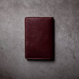 Original Leather Passport Holder PH1 Wine Red, 3 image