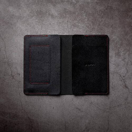 Original Leather Passport Holder PH2 Ink Black, 2 image