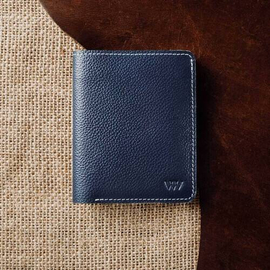Original Leather Wallet B1 Yale Blue