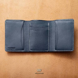 Original Leather Wallet F2 Yale Blue, 3 image