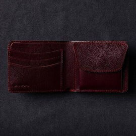 Original Leather Wallet M2 Wine Red, 4 image