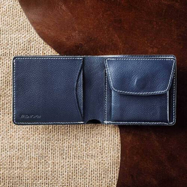 Original Leather Wallet MD1 Yale Blue, 4 image