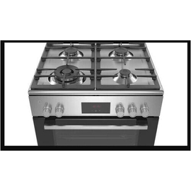 Serie | Stainless steel 4 free-standing gas cookerWidth 60 cm, 2 image