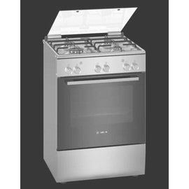 Serie | Stainless steel 2 free-standing gas cooker