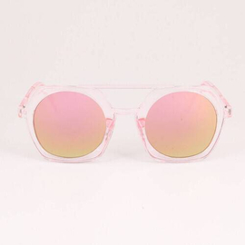 Unisex Pink Frame Sunglass(5803)