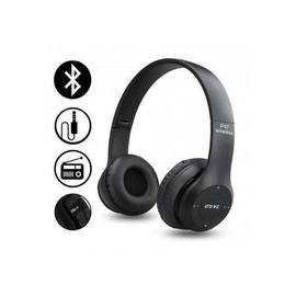 P47 - Wireless Bluetooth Headphone - Black, 2 image