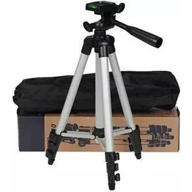 4.6-Feet Tripod Stand 330A Mobile Stand Camera Stand Pro 3 Way Head, 2 image