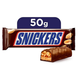 Snickers Single 50gm Bar