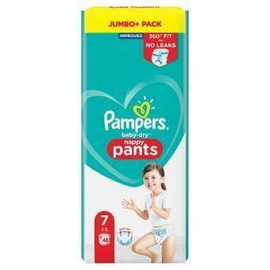 Pampers Baby Pant Jumbo Size 7  (17+ KG) (48 Pcs)