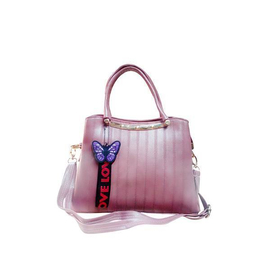 Glossy Dark Pink Bag For Women