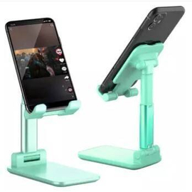 T1 Universal Ergonomic Collapsible Adjustable Metal Desktop Tablet Mobile Phone Holder