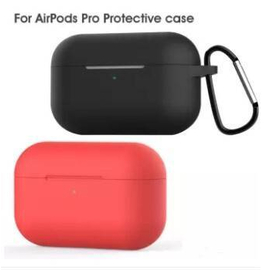 Silicone Case Protective Cover For Apple Airpods pro TWS Bluetooth Earphone soft Silicone Cover For Airpods Protective Cases, 5 image