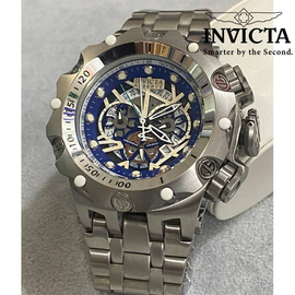 Invicta Venom Reserve 27793 Multi Color Dial Silver Band Stainless Steel Mens Watch