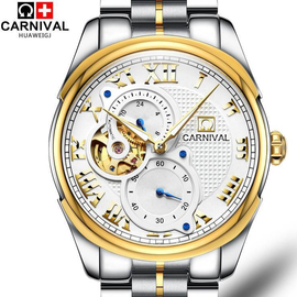 Carnival Tourbillon Automatic Watch 8718G For Men