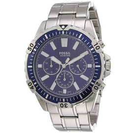 FOSSIL 100% Authentic Analog Blue Dial Mens Watch-FS5623