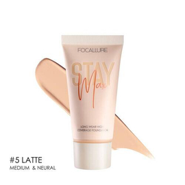 FOCALLURE STAYMAX Pore-Blurring Matte Flawless Foundation #5 - Latte