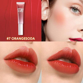 Focallure Staymax Moisturizing Blusher & Lip Gloss-Orange Soda