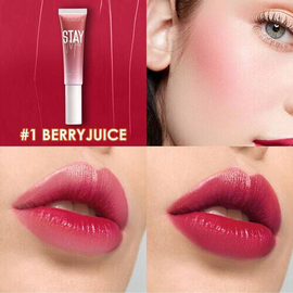 Focallure Staymax Moisturizing Blusher & Lip Gloss- (BERRY JUICE)