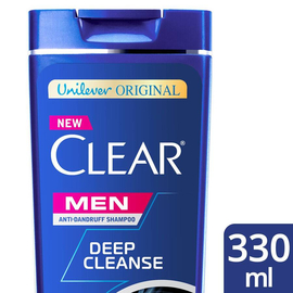 CLEAR Men Shampoo Deep Cleanse 330ml, 3 image