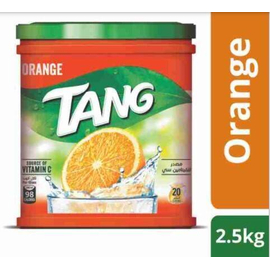 Tang Orange Flavoured Instant Drink Powder Jar 2.5 kg